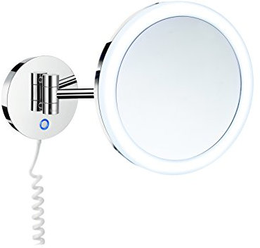 SMEDBO Outline Kosmetikspiegel mit Dual LED-Beleuchtung PMMA rund FK486EP
