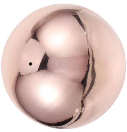 TOYANDONA Boule De Réflexion Extérieure Acier Inoxydable Lisse Globe Miroir Décoratif Brillant pour Jardin Sphère Réfléchissante pour Decoration