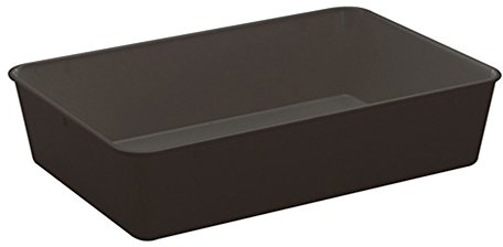 WACA 1456 Auslageschale Präsentationsschale 420 x 280 x 100 mm, Farbe:schwarz