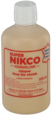 Detergente Super Nikco HMB-BDA - Lucidante - 500 ml - Made in France - Per tutti i tipi di vernici - Riporta lucentezza e colore