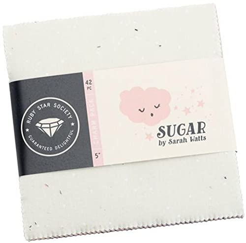 Sarah Watts Sugar Charm Pack 42 5-inch Squares Ruby Star Society RS5069PP