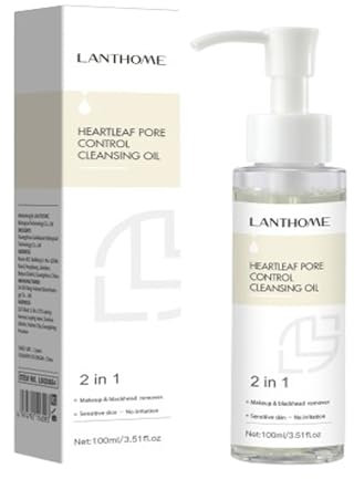 Feuchtigkeitsspendendes Reinigungsöl, Gesichtsreiniger, sanftes Reinigungsöl für das Gesicht, täglich beruhigt und pflegt die Haut, Mitesserentfernung, Reinigungs-Make-up-Entferner zu Öl für Augen,