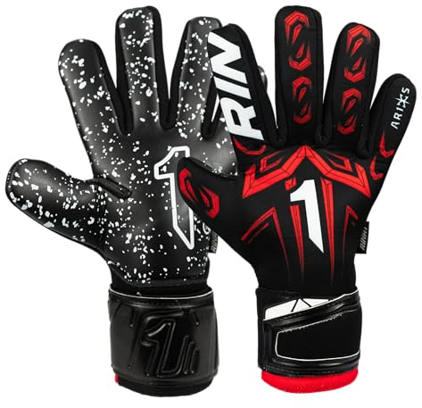 Rinat Guante de Portero Aries X As, Negro, Unisex Niños
