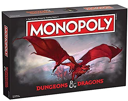 Winning Moves: Monopoly - Dungeons & Dragons Board Game (WM02022-EN1)