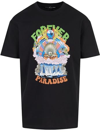 Mister Tee Herren T-Shirt Paradise Oversize Tee Black XL