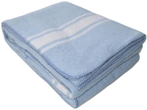 DHESTIA HOME - Manta para Yoga y Meditación Algodón Mezcla 140X200 cm Color Azul Talla 140X200 cm