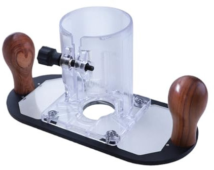 Fresadora De Borde,Base De Recortadora Transparente Para Router - Accesorios Para Sierra Circular Usuarios Profesionales Y Domésticos