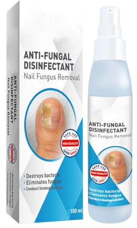 Fußpflege-Spray unterstützt ein verbessertes Fußklima Mehrzweck Nagelpilz Spray 100ml Anti fuß- & Nagelpilz spray（1 Stück）