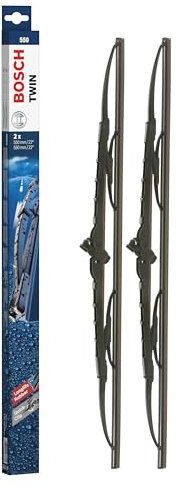 Bosch Scheibenwischer Twin 550, Länge: 550mm/550mm – Set für Frontscheibe