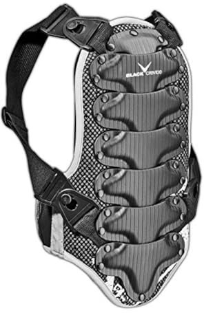 Black Crevice Rückenprotektor für Kinder, Jugendliche und Erwachsene, BCR035344, schwarz, Gr. S