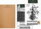 Faber-Castell 267102 - Sketch Set 9-teilig, mit Skizzenbuch und Tuschestifte Pitt Artist Pen