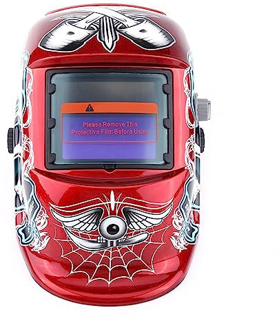 Casque de Soudage à Obscurcissement Automatique Pro Solar, Casque de Soudage, Masque de Soudage, Masque Arc Tig Mig, Outil de Protection de Soudeur pour Soudure à L'arc Tig Mig,