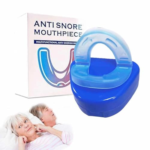 Anti Snoring Mouthpiece - Universal Size,Anti Snoring Devices for Sleep,Food Grade Material Snore Mouth Guard,Instantly Quiet Antisnoring Device Mouthpiece,Make The Night Quiet(1)