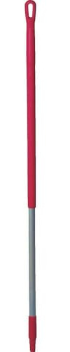 Vikan - Hygiene - Stiel - Ergonomisch - Aluminium - Rot - 130cm