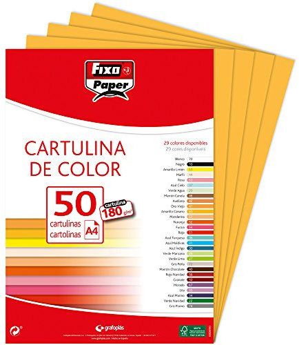 Fixo 11110347 – paket med 50 kartong, A4, guld