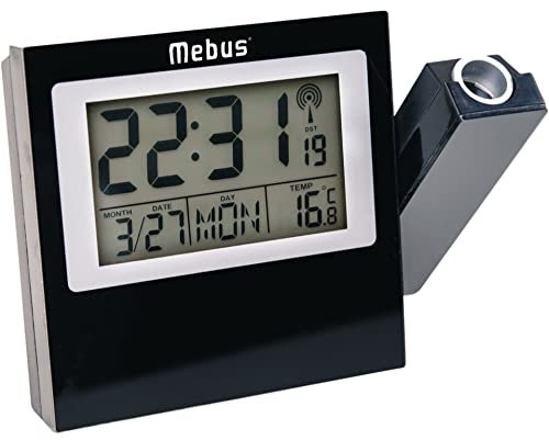 MEBUS 42424 Projektions-Funkwecker