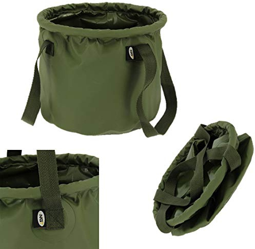 NGT CARP FISHING 7L WATER BUCKET WATERPROOF PVC COLLAPSIBLE IDEAL FOR UNHOOKING
