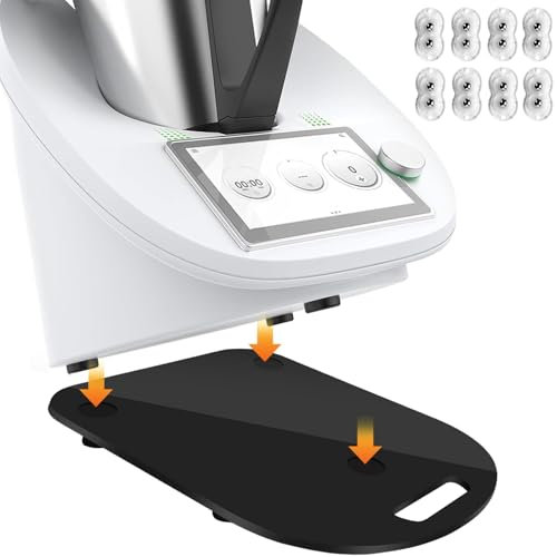KIMIGO Tabla Deslizante para Thermomix TM6 TM5,Accesorios para Thermomix TM6 TM5,Accesorio para Thermomix,Tabla Deslizante para Thermomix TM6/TM5,Tabla Deslizante para Thermomix TM6 TM5 en Acrílica