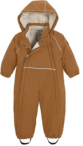 first instinct by killtec niños Traje de nieve/mono funcional con capucha FIOW 22 MNS ONPC, camel, 98, 39971-000