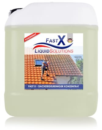 Dachziegelreiniger Konzentrat 5L – Effektiv gegen Moos und Algen, Umweltfreundlich, Made in Germany