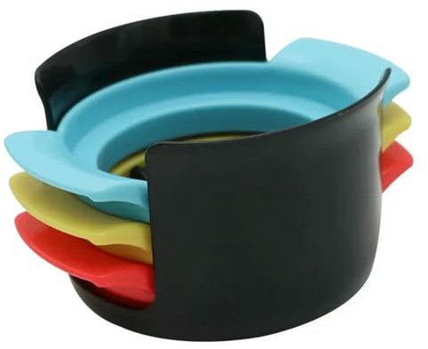 YYDPYZBD Gadgets de Cuisine Coupes D'oeufs en Métal Acier Inoxydable, Slicer D'oeuf pour Œufs Durs, Outil Gris Fruits-œufs-Box-Box