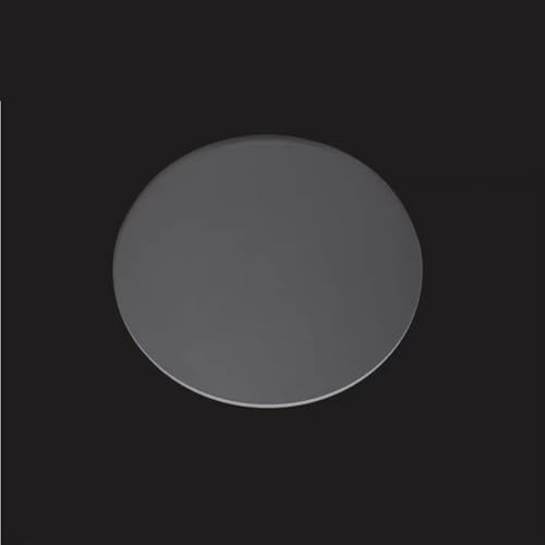 2 st frostad plastakrylskiva, 2 mm tjock organisk glasskiva, rund frostad akrylskiva for konstverksvisning(200mm)