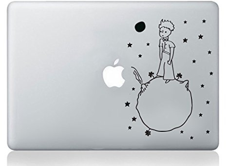Pegatina de vinilo decorativa con diseño de El Principito para Macbook de Apple
