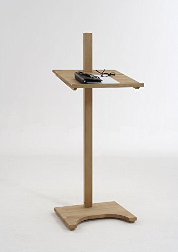 M&H natürlich Wohnen Stehpult II Buche massiv geölt höhenverstellbar