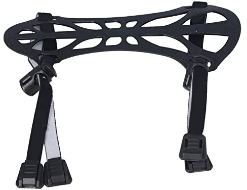 Miokycl Armschutz Bogenschießen, TPE mit verstellbaren Riemen, Bogen, Unterarmschutz, Jagd, Schießen, Outdoor-Sport, Zubehör (schwarz)