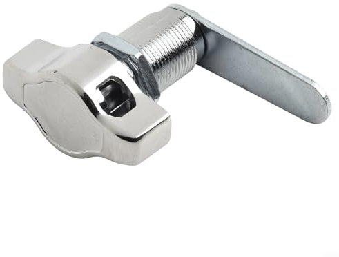 Serratura meccanica a camma per mobili, senza chiave, in lega di zinco, per armadietti, cassetti, cassette postali, armadi, 16 mm, 20 mm, 25 mm, 30 mm (30 mm)