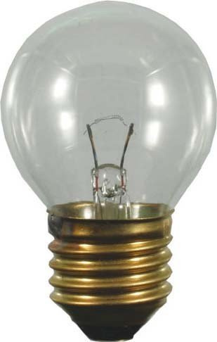 Scharnberger+has. Ugnslampa K45 x 75 mm 29936 E27 240 V 25 W 300 ° kla Allanvänd glödlampa droppform 4034451299368