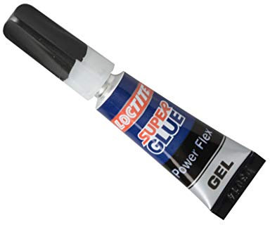 Loctite 1621078 Super Glue Gel Extra Strong Adhesive for Rubber Leather Wood, 3g