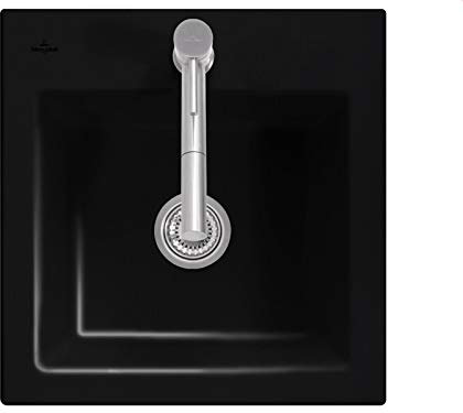 Villeroy & Boch Subway 50 S Chromit Keramikspüle Schwarz Küche Spültisch Becken