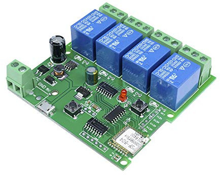4 Kanäle WIFI Smart Relais Schalter Module Kompatibilität IOS Android
