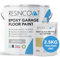 Resincoat High Build Epoxy Garage Floor Paint, Two-Part Epoxy Coating, High Gloss Finish, Solvent Free Formula, Tough & Durable Concrete Floor Paint, Made in the UK, Light Grey, 2.5kg