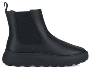 Geox D SPHERICA EC4.1 A - Stivaletto, Black,