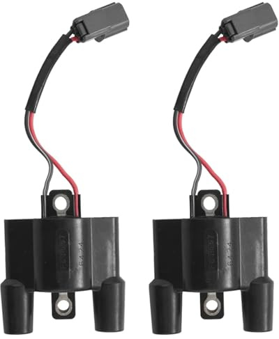 Bobinas de Encendido 2 uds bobina de encendido para Kawasaki STX 15F F6T557 63P-82310-01-00 60E-82310-00-00 conector bujías