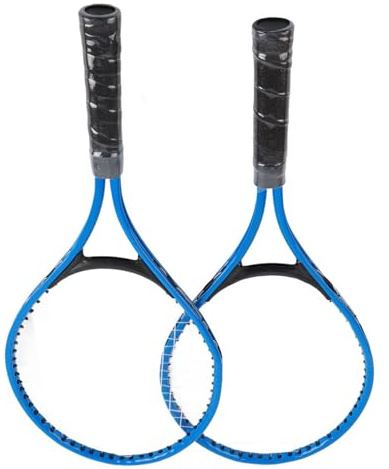 aqxreight Raquette de Tennis pour Enfants en Alliage de Fer Raquette d'entraînement pour Débutants avec Balle et Sac de Transport Force Bonne 2 et 3 Fer Durable de Haute qualité Longue Durée de Vie