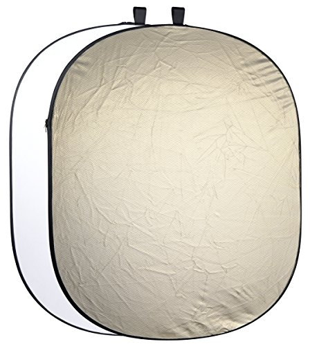 Walimex 2in1 Faltreflektor wavygold/weiß (145x200 cm)