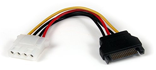 StarTech.com 15cm SATA auf LP4 Stromadapter - Bu/St