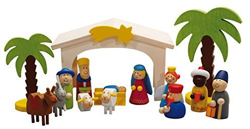 Weihnachtskrippe Spielkrippe Weihnachten Krippe DREI Könige by Forchtenberger Puzzle-Spiele