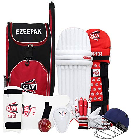 CW Player Choice Training Cricket Kit utan fladdermus höger- eller vänsterhänt komplett slagset