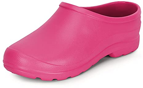 Ladeheid Sabots de Jardin Légers pour Femmes et Hommes en EVA Confortables Pantoufles et Sabots LADW001 (Rose 6108, 42 EU)