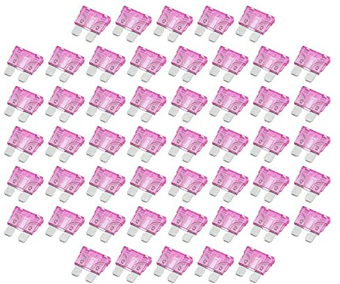 A ABSOPRO 50pz Lama Stile Fusibili 3A Lama Stile Fusibili per Auto Barca Viola