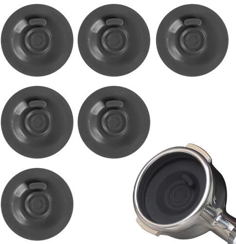 6 Pièces Disque Nettoyage Set pour Machine à Café,54 mm Joints Nettoyage pour Machine à Expresso,Silicone Disque Rinçage pour Machine à Expresso