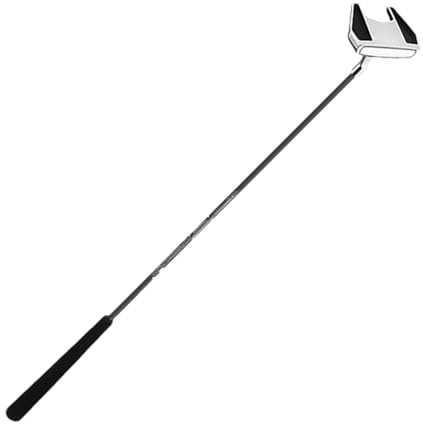 Decorhome Palos de golf para hombre, putter de pie, acero inoxidable, palos de golf para hombre, palos de golf para principiantes, diseño de superficie de golpe de ranura para los amantes del golf