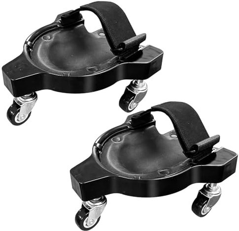 Knieschoner Arbeiten,Kneeblades Rollende Knieschützer,Kniekissen Arbeit,mit 3 Rollen,Knieschmerzen-Lindern,für Profis im Baugewerbe, Boden- und Fliesenleger,Garten- und Landschaftsbauer,1 Paar