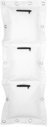 Wing Chun Kung Fu Wandsack, Wing Chun Wandziel Kickboxen Auffälliger Canvas-Boxsack Wand-Boxsack aus Canvas und PU-Leder für Boxen Muay Thai Sanda (3 Bottles Per Shelf)