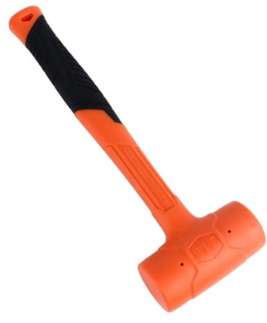 Martello in Gomma, Doppia Faccia, Morbido Maglio Morbido Soffiante Senza Danni per Campeggio, Pavimenti, Tenda Paletti, Lavorazione del Legno