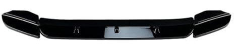Gloss Black Carbon Fiber Look Front Lower Bumper Spoiler Lip Splitter Compatible Fit for BMW X3M X4M F97 F98 2019-2021(Glossy Black)